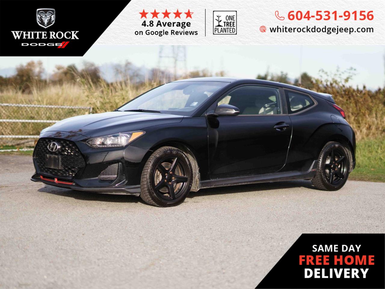 Used 2020 Hyundai Veloster Turbo w/Sandstorm Leather for sale in Surrey, BC