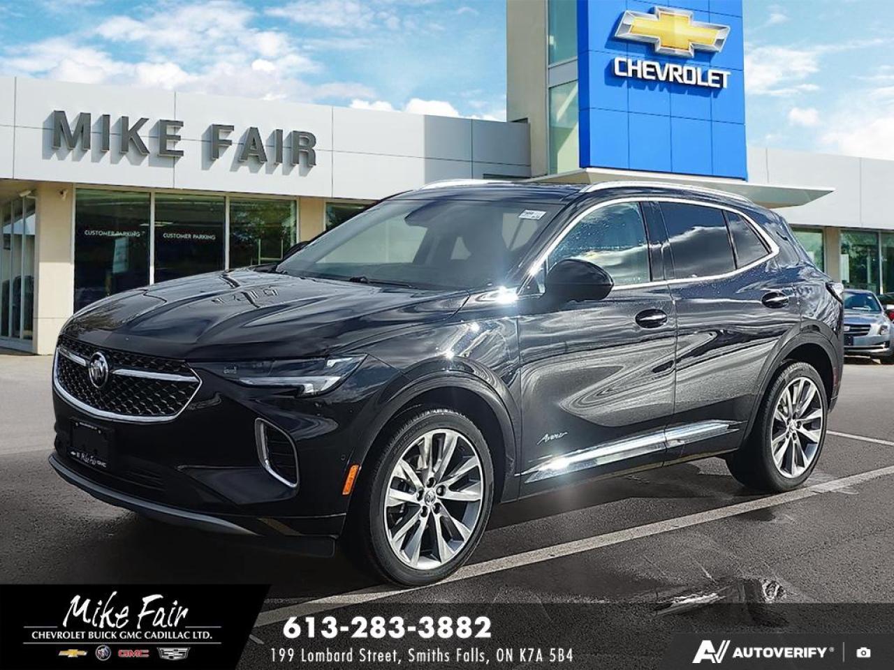 2022 Buick Envision Avenir Leather Seats, Heated Steering wheel, BOSE premium Auto, wireless apple CarPlay/ Android Auto Photo0