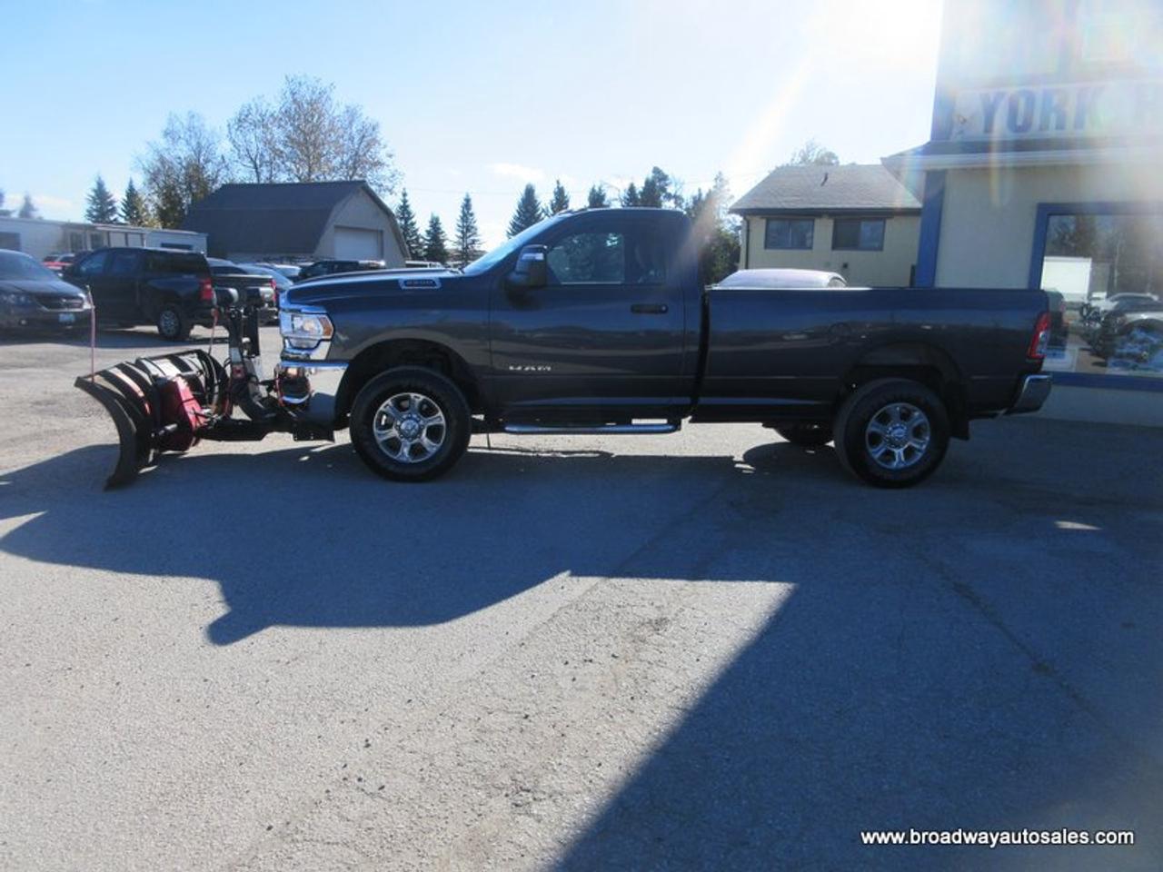 2023 RAM 2500 3/4 TON BIG-HORN-MODEL 3 PASSENGER 6.4L - V8.. 4X4.. REGULAR-CAB.. 8-FOOT-BOX.. BOSS-V-PLOW.. BACK-UP CAMERA.. HEATED SEATS & WHEEL.. Photo
