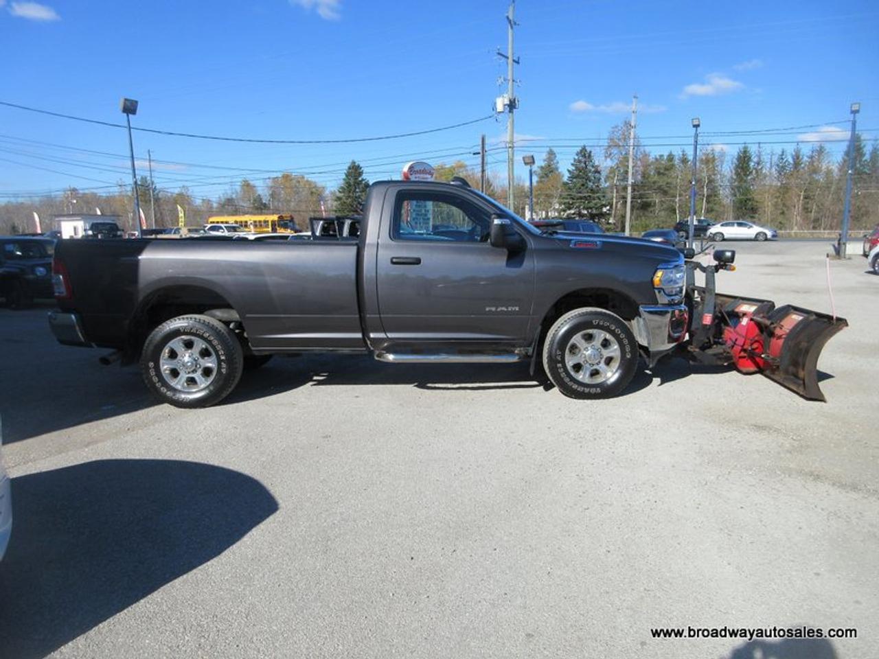 2023 RAM 2500 3/4 TON BIG-HORN-MODEL 3 PASSENGER 6.4L - V8.. 4X4.. REGULAR-CAB.. 8-FOOT-BOX.. BOSS-V-PLOW.. BACK-UP CAMERA.. HEATED SEATS & WHEEL.. Photo