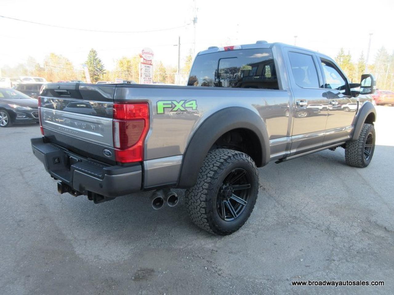 2022 Ford F-250 3/4 TON PLATINUM-VERSION 5 PASSENGER 6.7L - DIESEL.. 4X4.. CREW-CAB.. 6.6-BOX.. NAVIGATION.. LEATHER.. HEATED/AC SEATS.. POWER MIRRORS.. Photo