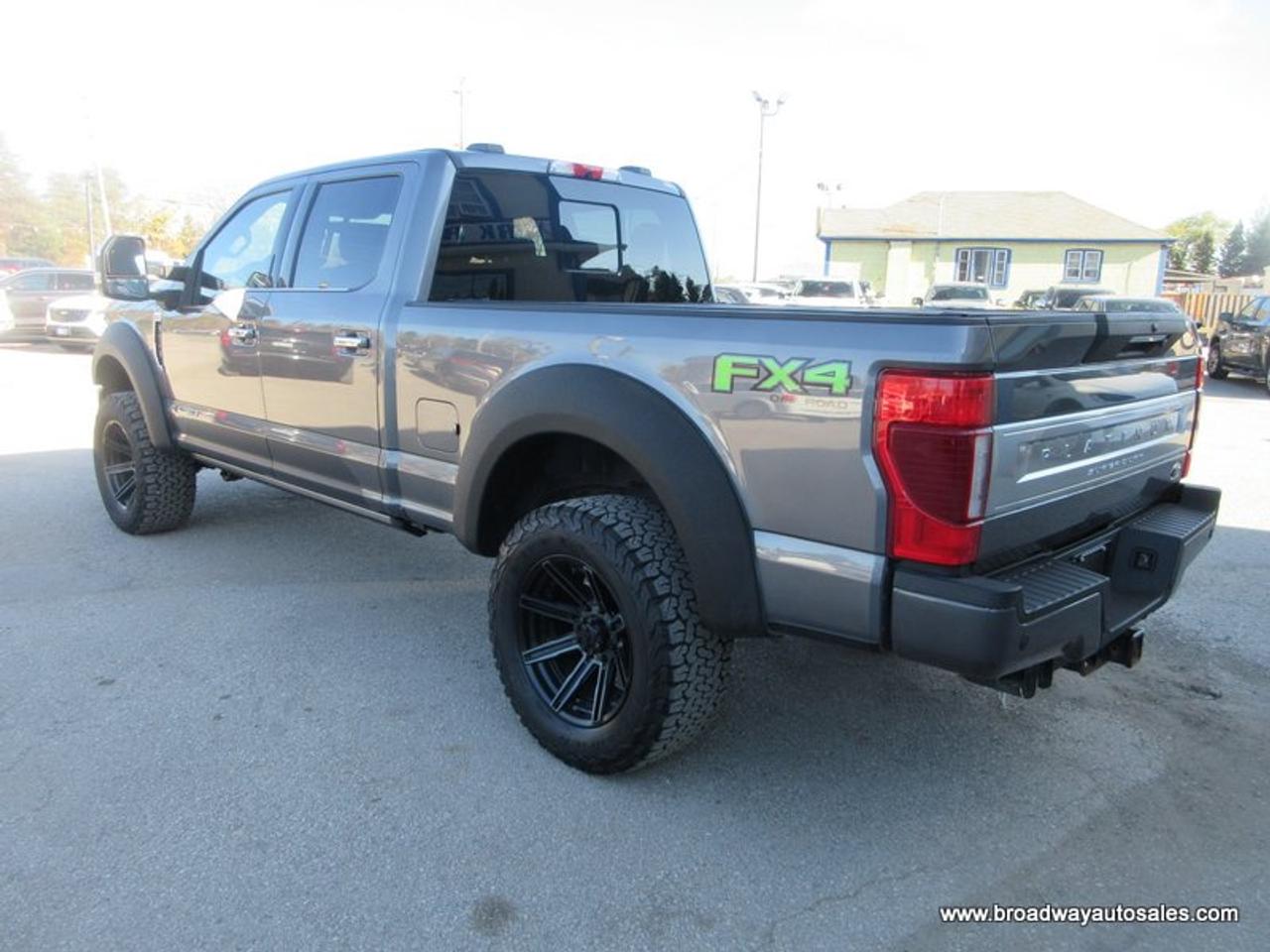 2022 Ford F-250 3/4 TON PLATINUM-VERSION 5 PASSENGER 6.7L - DIESEL.. 4X4.. CREW-CAB.. 6.6-BOX.. NAVIGATION.. LEATHER.. HEATED/AC SEATS.. POWER MIRRORS.. Photo