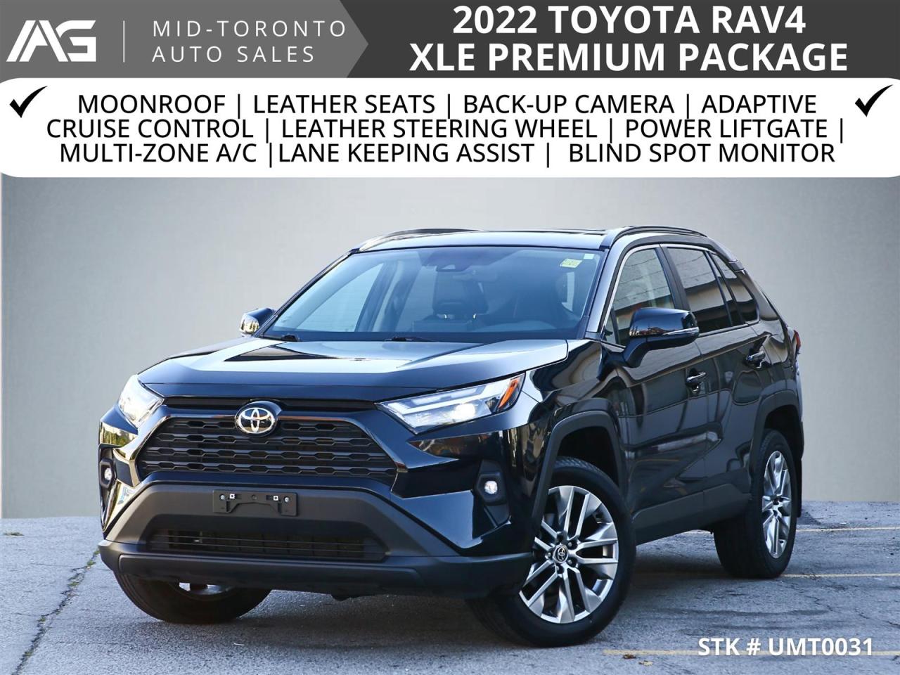 2022 Toyota RAV4 XLE AWD Premium | Leather | Navigation |19" Wheels | Collision Warning Photo0