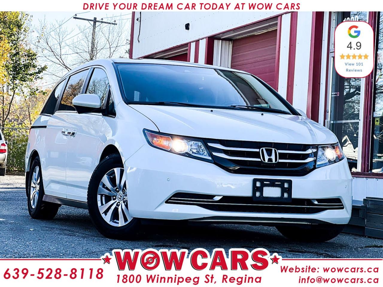 Used 2016 Honda Odyssey EX-L for sale in Regina, SK