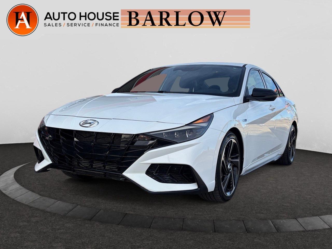 Used 2021 Hyundai Elantra N Line BACKUP CAMERA SUNROOF HEATED LEATHER SEATS REMOTE START DRIVE MODES for sale in Calgary, AB