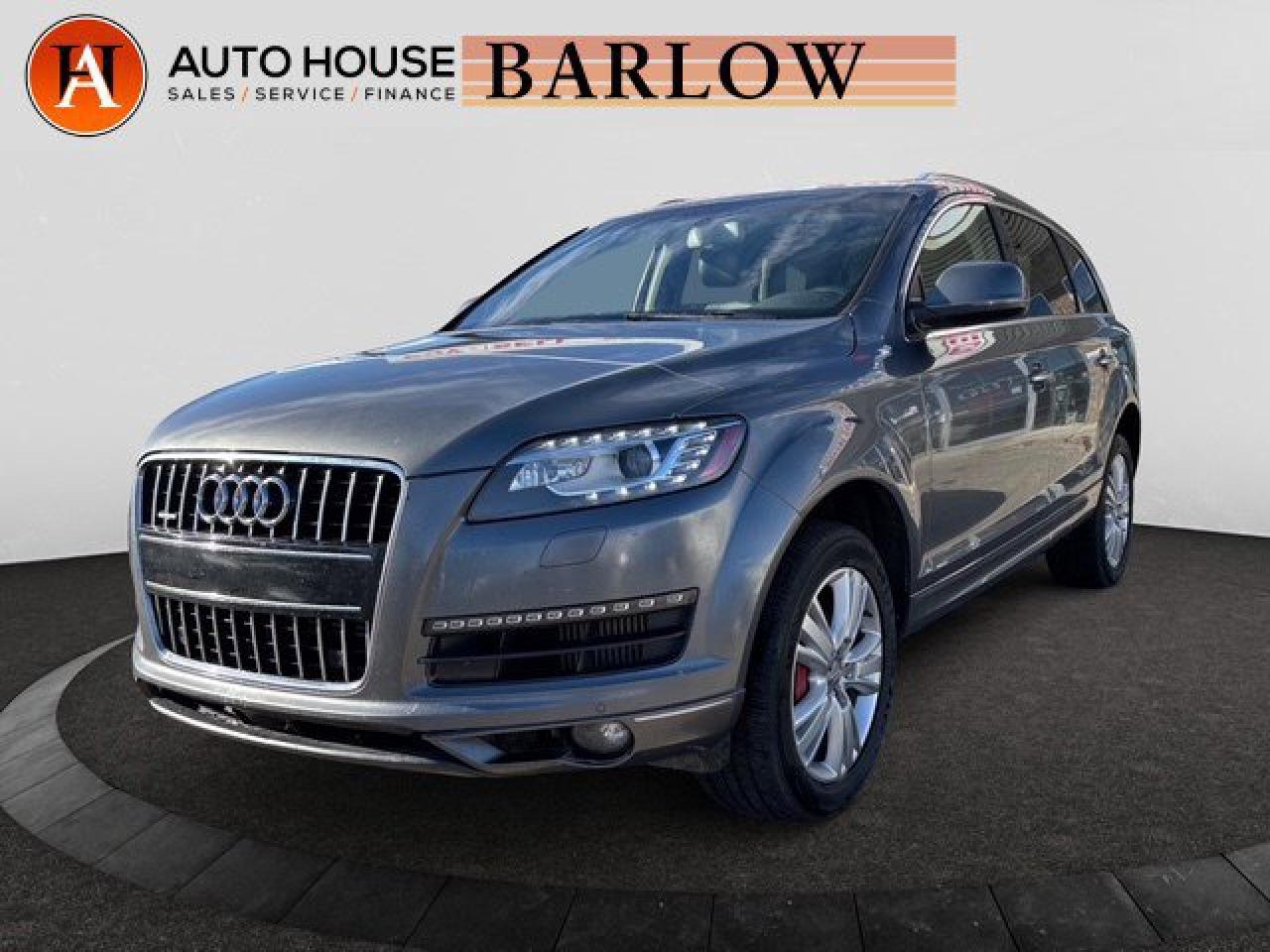 Used 2015 Audi Q7 3.0L TDI Progressiv NAVIGATION PANORAMIC ROOF HEATED LEATHER SEATS THIRD ROW SEAT HEATED MIRRORS for sale in Calgary, AB