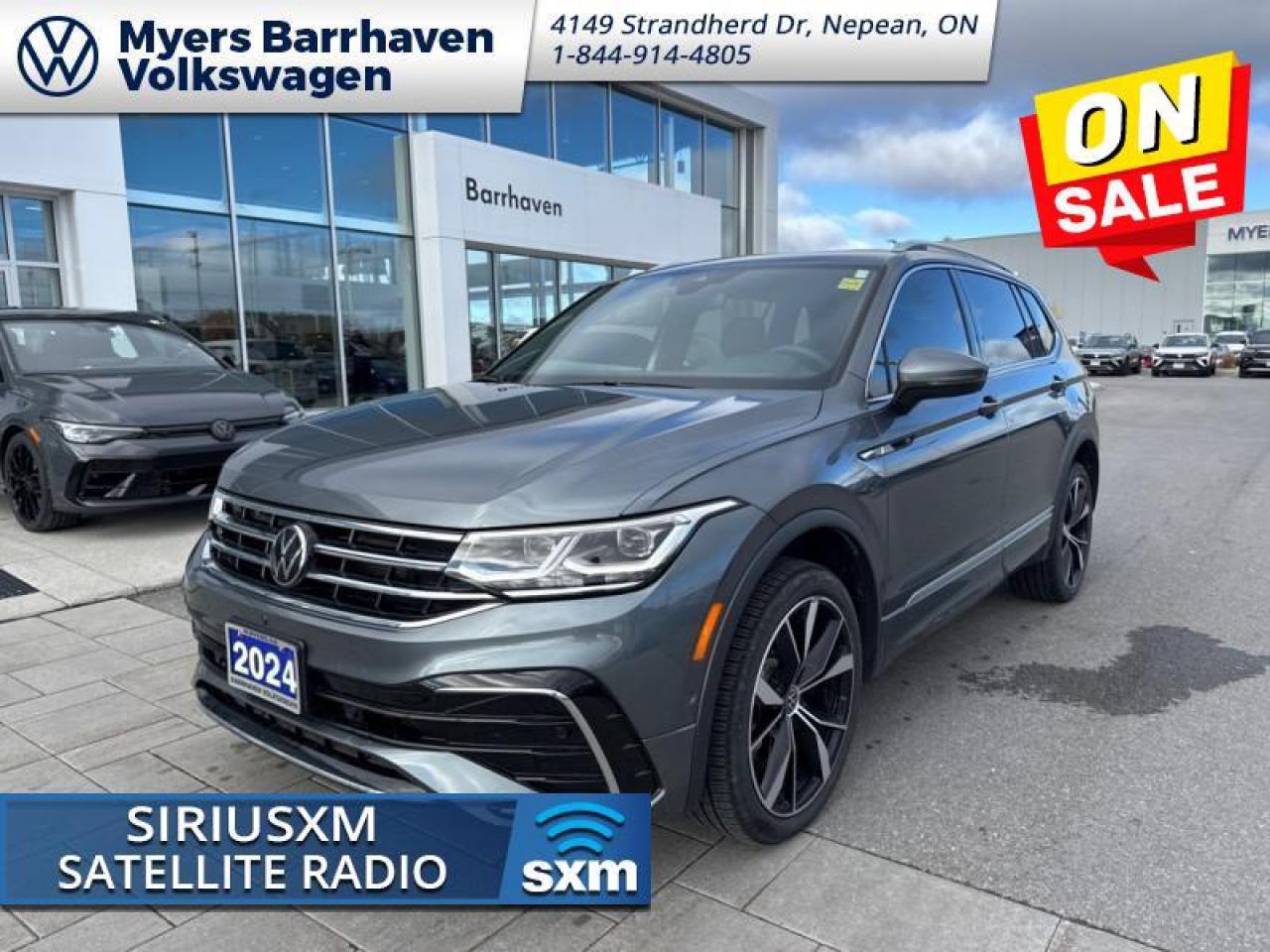 Used 2024 Volkswagen Tiguan Highline R-Line  - Premium Audio for sale in Nepean, ON