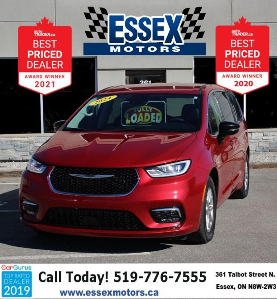 2024 Chrysler Pacifica Touring-L*Heated Leather*PWR Doors*CarPlay