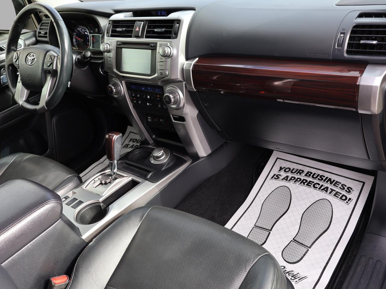 2017 Toyota 4Runner LIMITED 4WD CERTIFIED CAMERA NAV BLUETOOTH LEATHER HEAT/COLD SUNROOF CRUISE ALLOYS - Photo #11