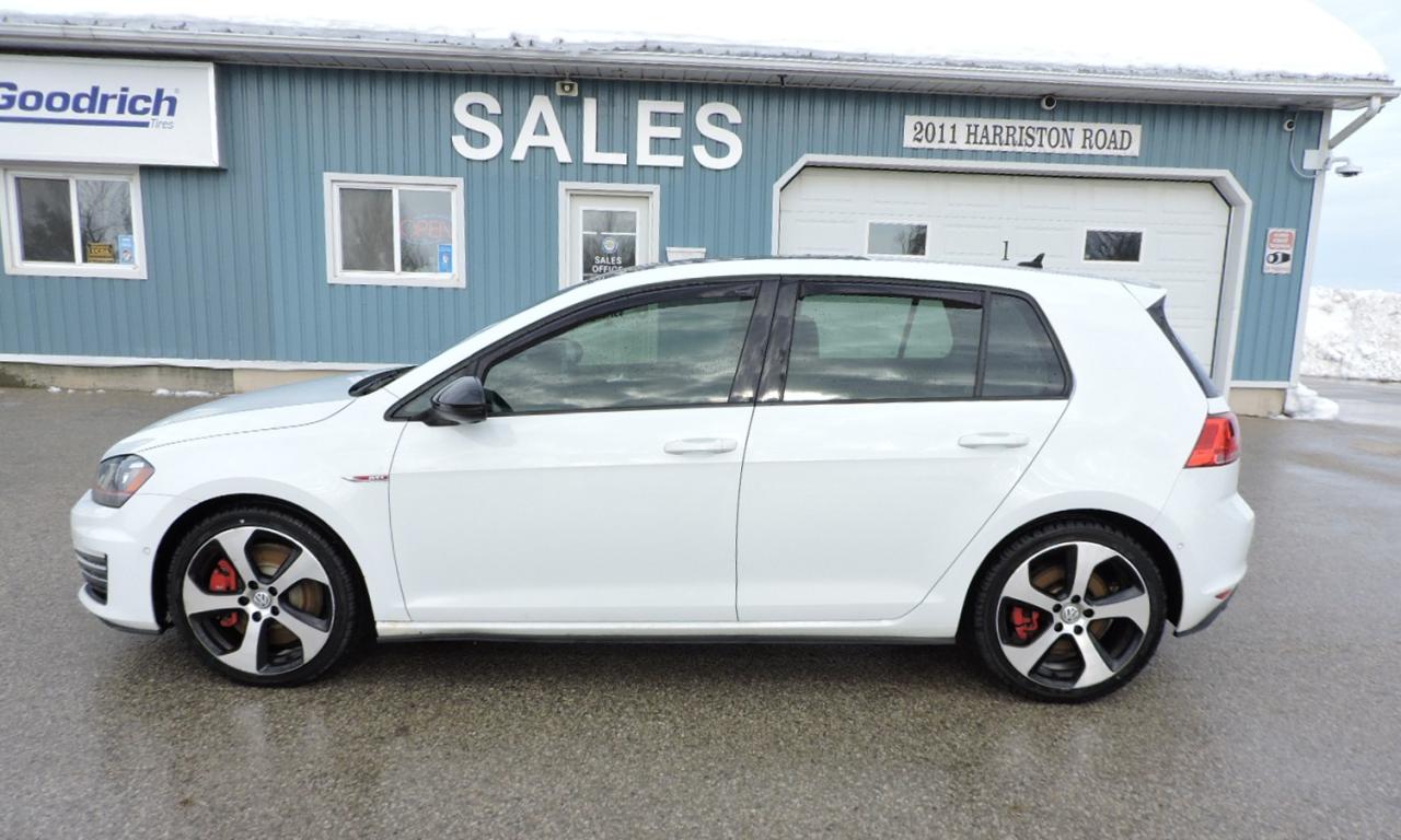 2016 Volkswagen Golf GTI Performance 6-Speed New Tires Only 120000 KM Photo
