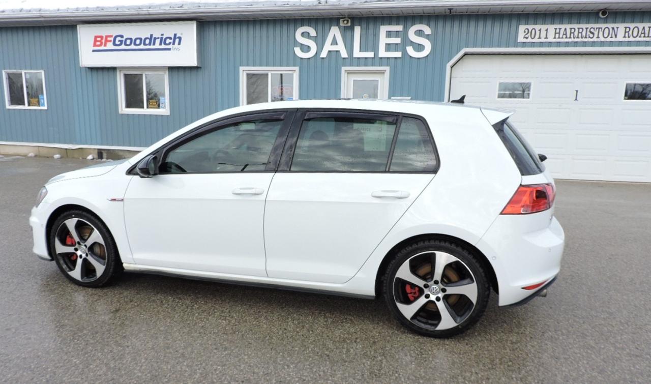 2016 Volkswagen Golf GTI Performance 6-Speed New Tires Only 120000 KM Photo