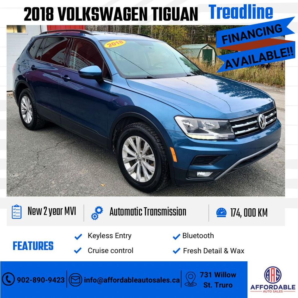 Used 2018 Volkswagen Tiguan Trendline for sale in Truro, NS