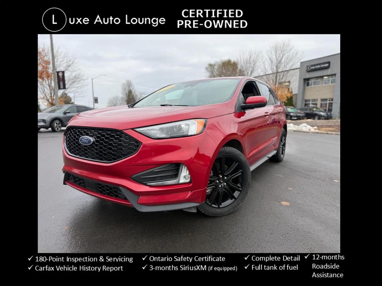 Used 2022 Ford Edge ST Line - LOW KM!! HEATED SEATS, BACK-UP CAMERA!!! for sale in Orleans, ON