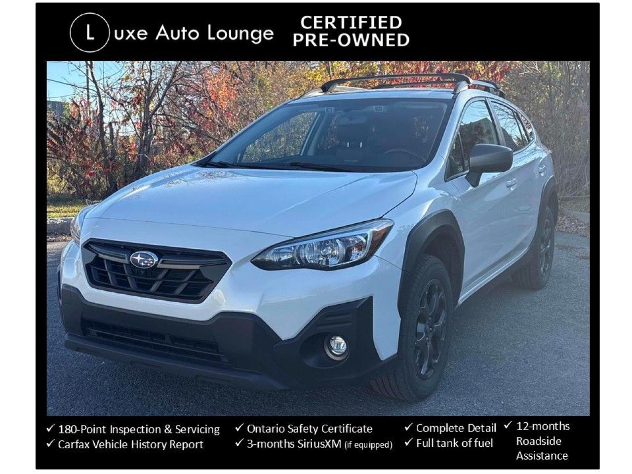 Used 2023 Subaru Crosstrek OUTDOOR ONLY 34K! LEATHER, HEATED SEATS & STR WHL! for sale in Orleans, ON