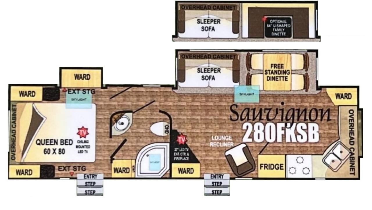 2016 Outdoors RV Blackstone 280FKSB 