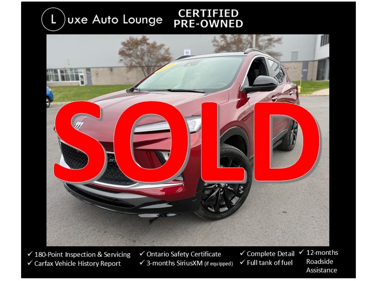 Used 2024 Buick Encore GX ST AWD, 35K!, PANO ROOF, LEATHER, HEATED SEATS!! for sale in Orleans, ON