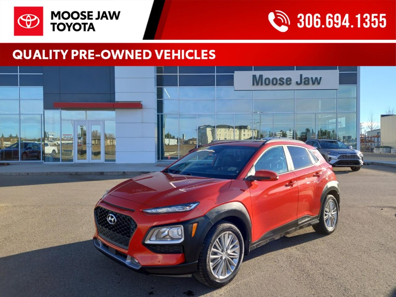 Used 2019 Hyundai KONA 2.0L Preferred Compact, capable, and efficient. The Kona AWD Preferred delivers all-weather confidence, modern tech, and great value in a fun-to-drive SUV. for sale in Moose Jaw, SK