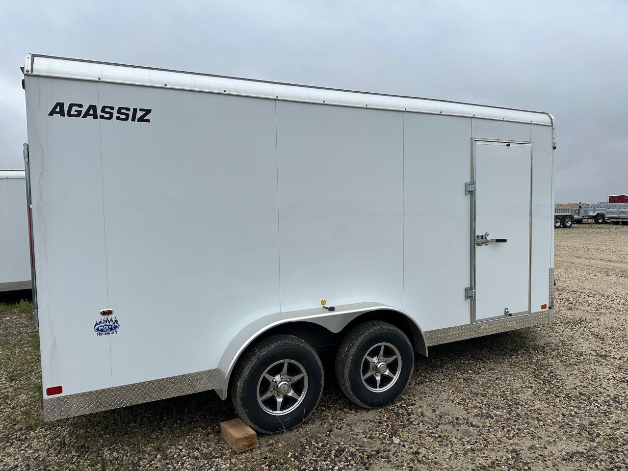 2026 Agassiz Trailer 7 x 16 Agassiz Ramp Door Photo2