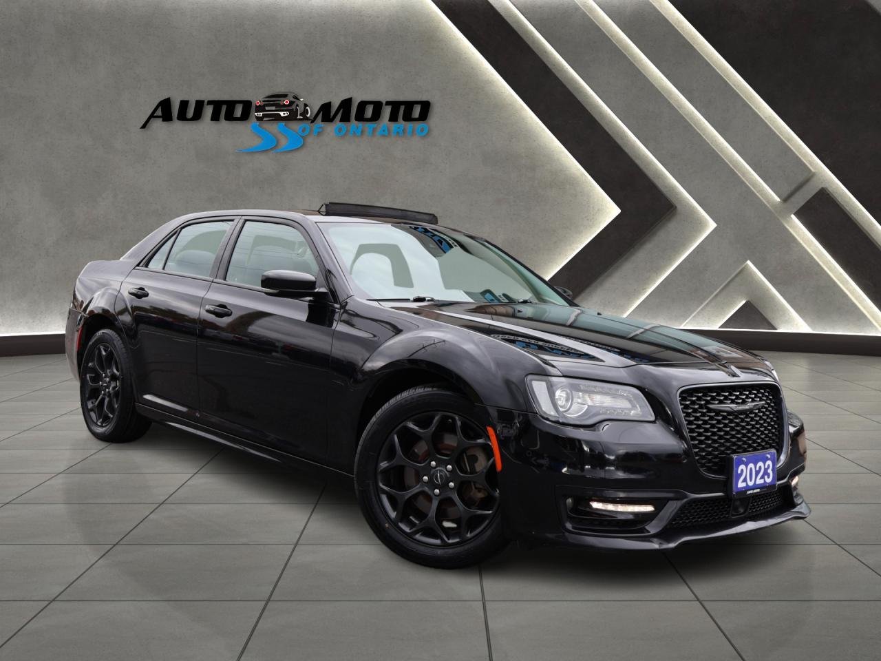 Used 2023 Chrysler 300 TOURING-L AWD CERTIFIED CAMERA NAV BLUETOOTH HEAT/COOL LEATHER PANO ROOF CRUISE ALLOYS for sale in Burlington, ON