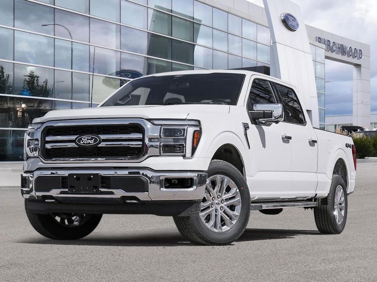 New 2025 Ford F-150 LARIAT Factory Order - Arriving Soon - 501A | 3.5L | Twin Panel Moonroof | BLK Appearance PKG for sale in Winnipeg, MB