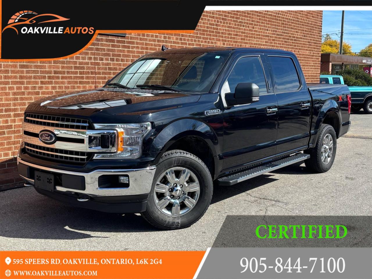 Used 2018 Ford F-150 XLT V8 4WD SuperCrew 5.5' Box for sale in Oakville, ON