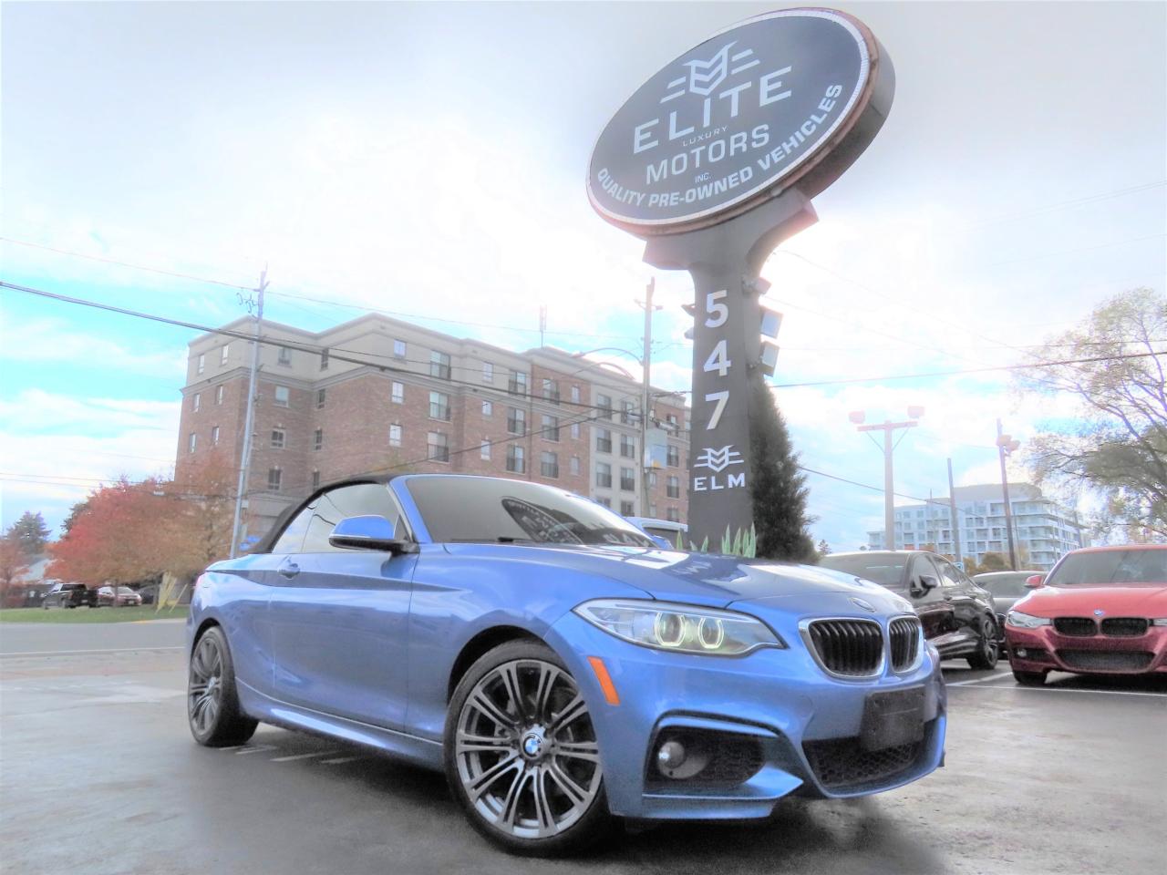 2017 BMW 2 Series CONVERTIBLE 230i XDRIVE AWD - M-PKG - LEATHER !! Photo0