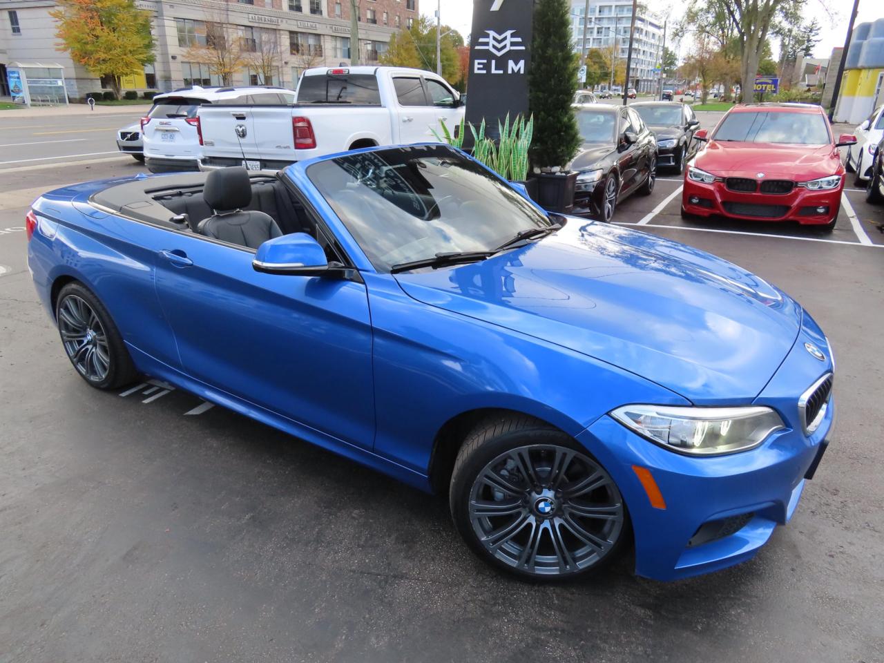 2017 BMW 2 Series CONVERTIBLE 230i XDRIVE AWD - M-PKG - LEATHER !! Photo