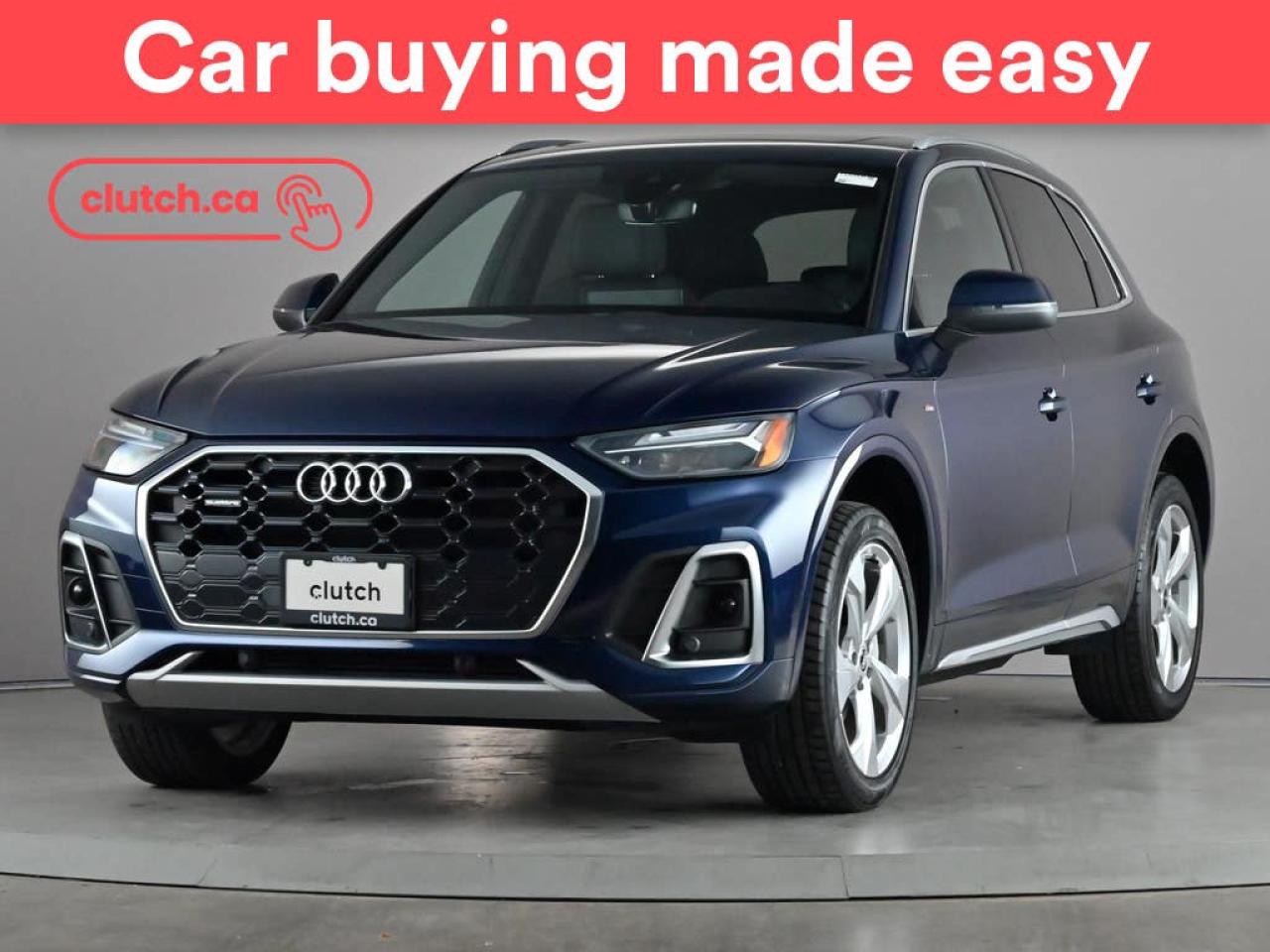 Used 2021 Audi Q5 45 Progressiv AWD w/ Apple CarPlay, Heated Front Seats, Rearview Cam for sale in Toronto, ON