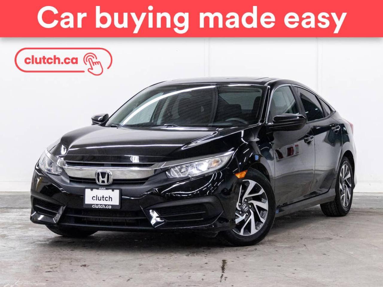 Used 2018 Honda Civic EX w/ Apple CarPlay & Android Auto, Power Moonroof, Heated Front Seats for sale in Toronto, ON
