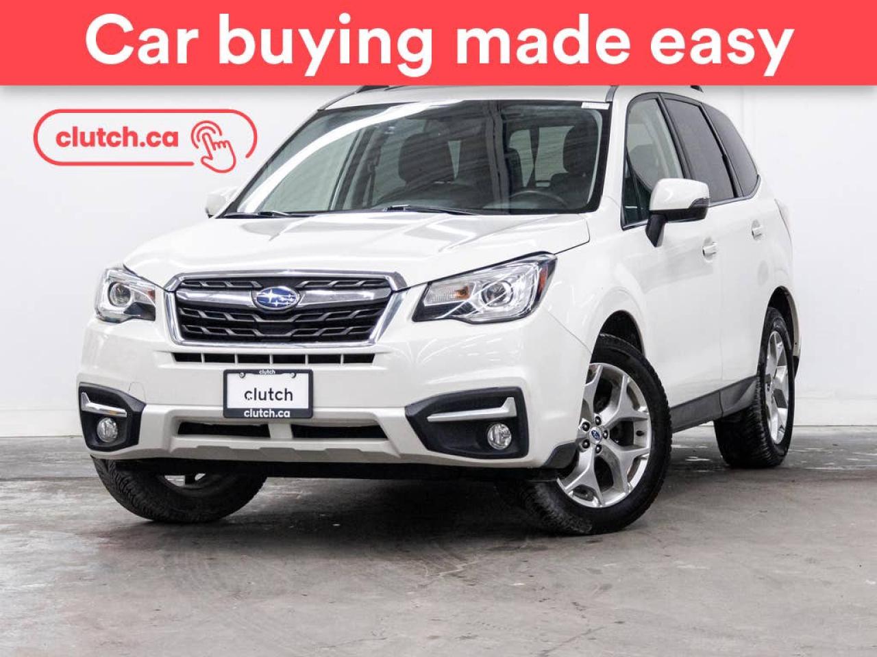 Used 2018 Subaru Forester 2.5i Limited AWD w/ Nav, Heated Front Seats, Rearview Cam for sale in Toronto, ON