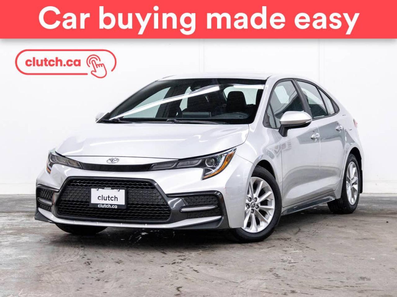 Used 2021 Toyota Corolla SE w/Apple CarPlay & Android Auto, Heated Front Seats, Backup Cam for sale in Toronto, ON