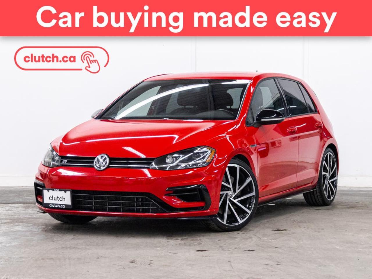 Used 2018 Volkswagen Golf R Base AWD w/ Apple CarPlay & Android Auto, Heated Front Seats, Nav for sale in Toronto, ON