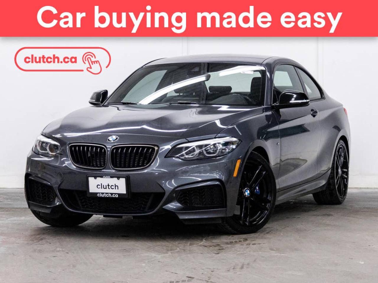Used 2020 BMW 2 Series M240i xDrive w/ Apple CarPlay, Nav, Heated Front Seats for sale in Toronto, ON