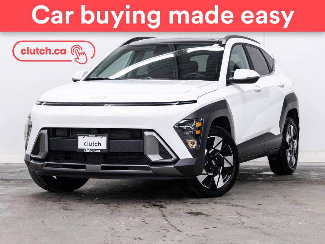 Used 2024 Hyundai KONA Preferred AWD w/ Trend Pkg w/ Apple CarPlay & Android Auto, Power Moonroof, Heated Steering Wheel for sale in Toronto, ON