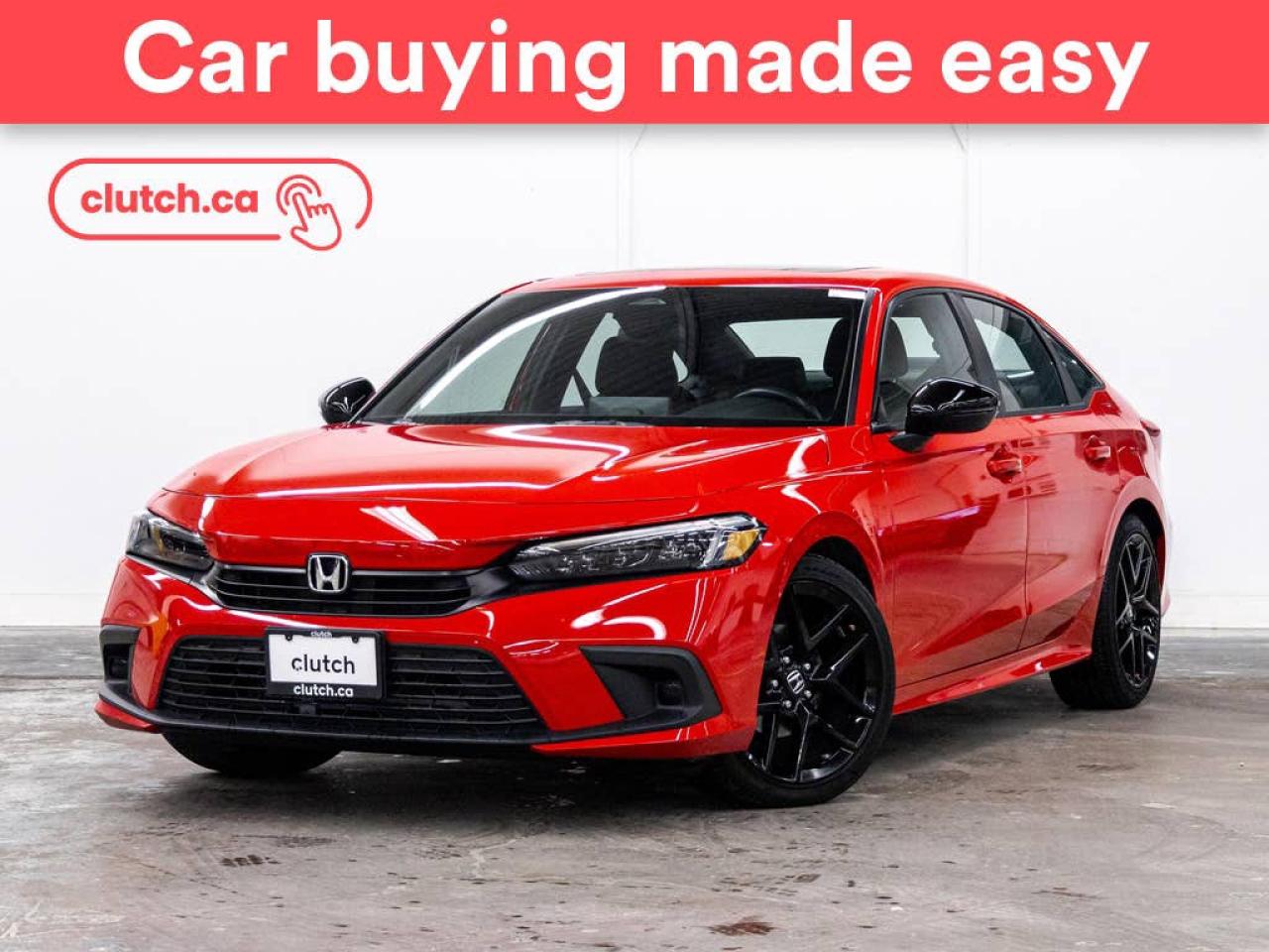 Used 2024 Honda Civic Sport w/Apple Carplay & Android Auto, Heated Front Seats, Backup Cam for sale in Toronto, ON