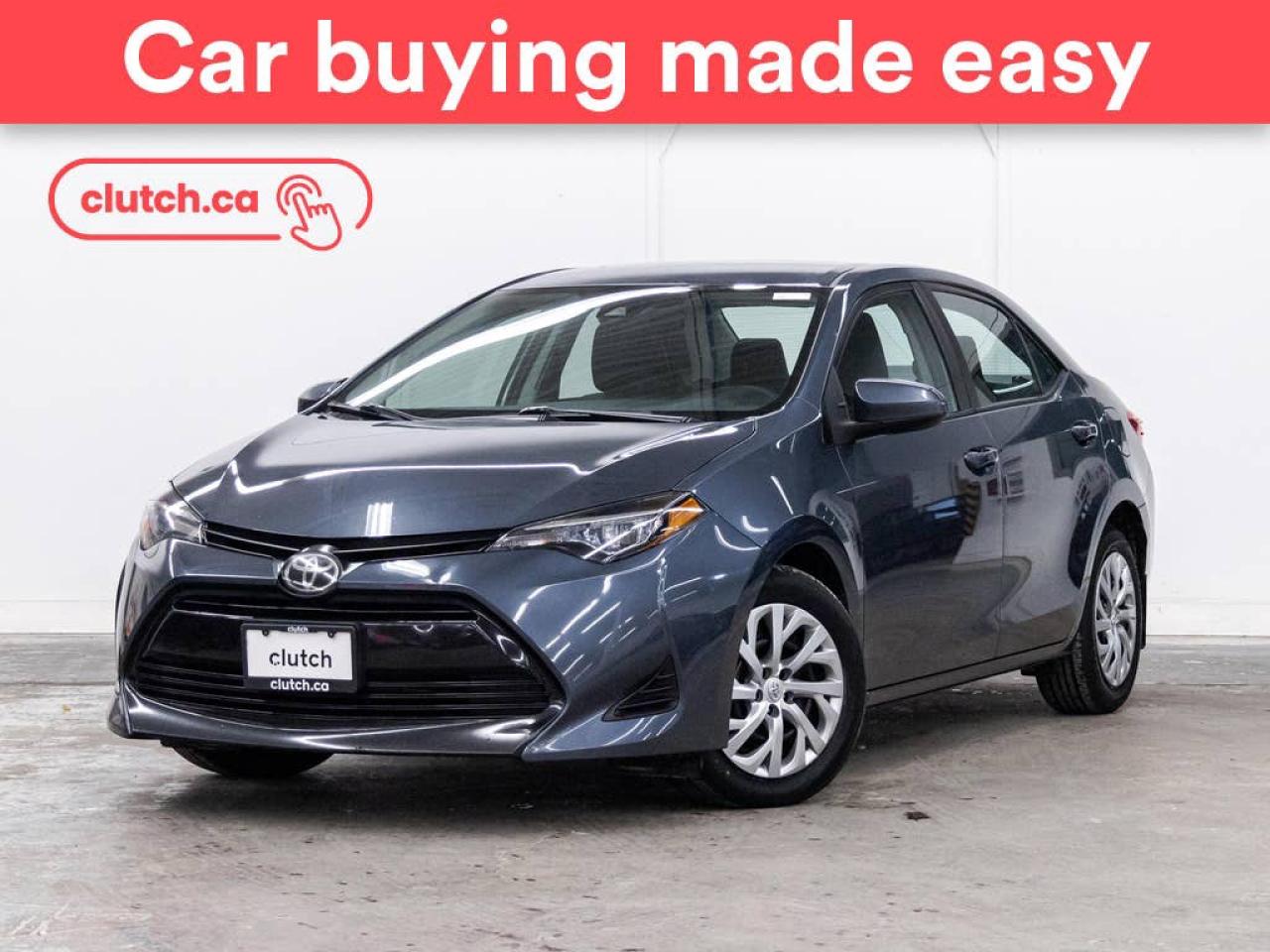 Used 2019 Toyota Corolla LE w/Bluetooth, Heated Front Seats, Backup Cam for sale in Toronto, ON