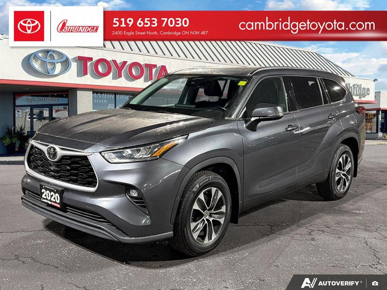 Used 2020 Toyota Highlander XLE for sale in Cambridge, ON