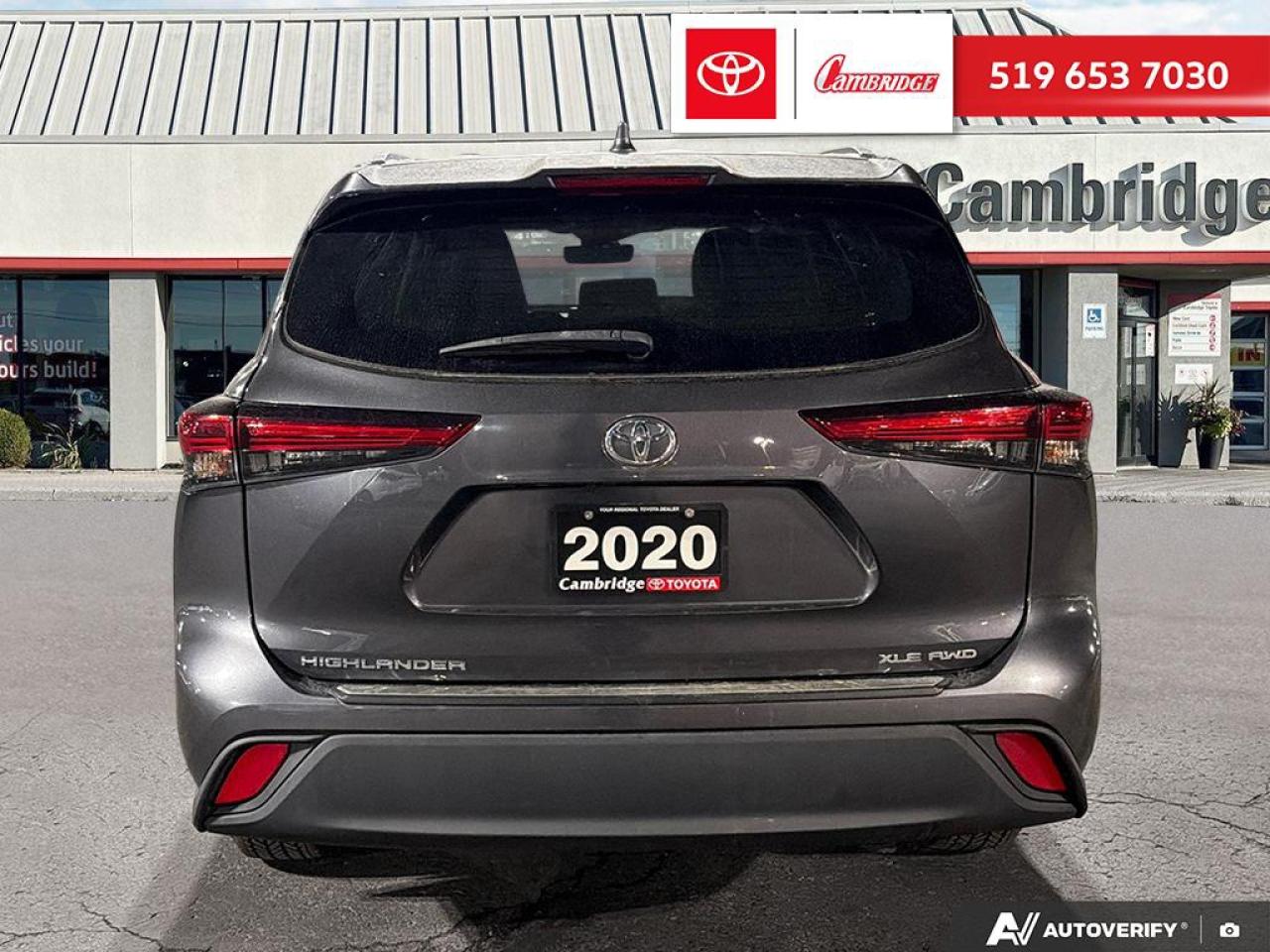 2020 Toyota Highlander XLE Photo