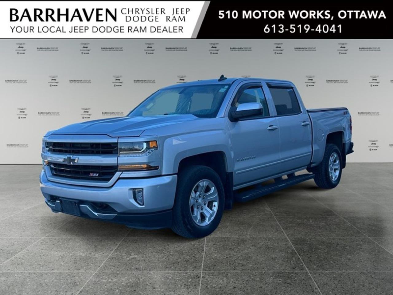 Used 2018 Chevrolet Silverado 1500 4WD Crew Cab 143.5 LT w/1LT for sale in Ottawa, ON