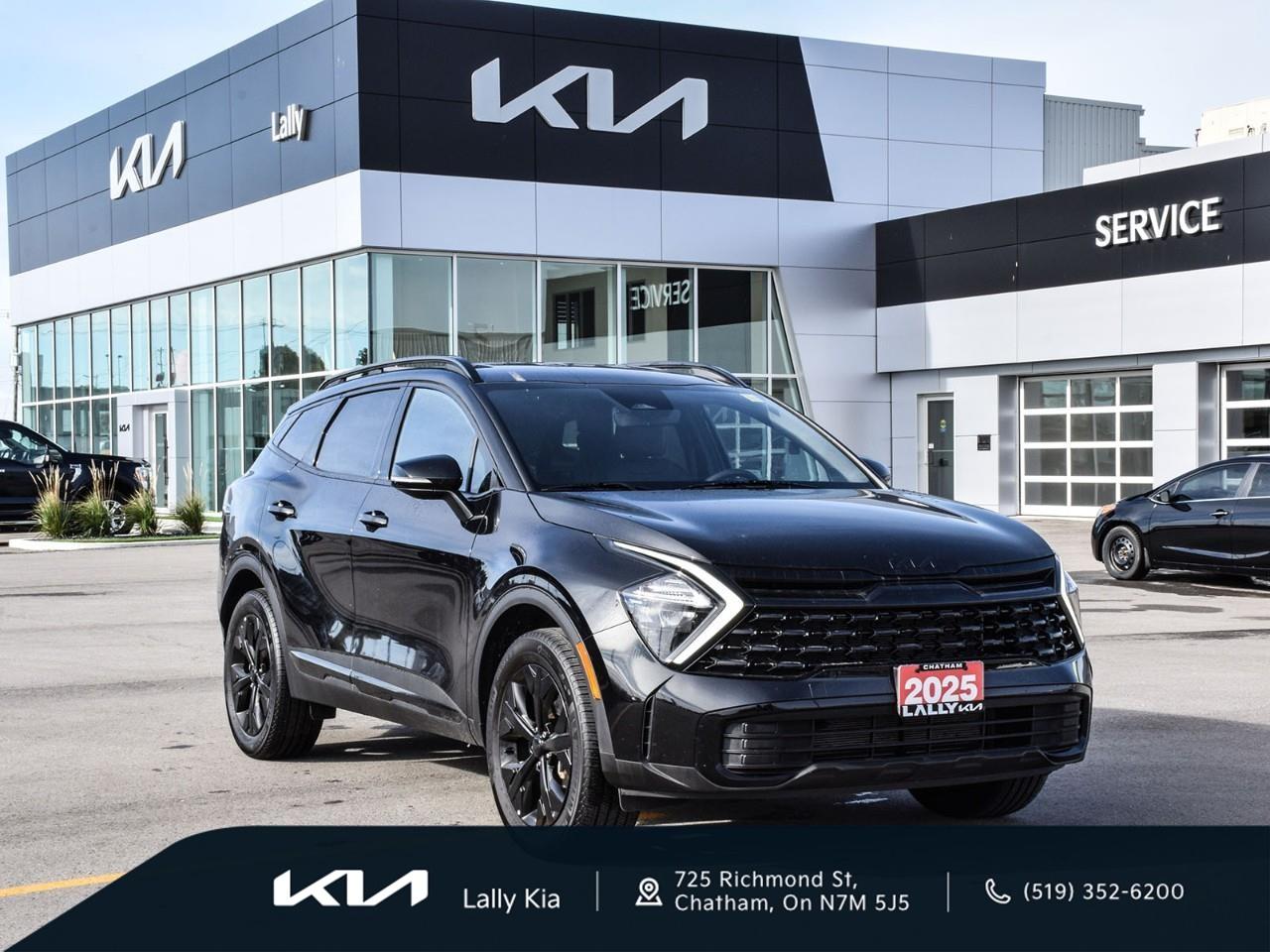 Used 2025 Kia Sportage X-Line | Former Daily Rental | AWD | Leather for sale in Chatham, ON