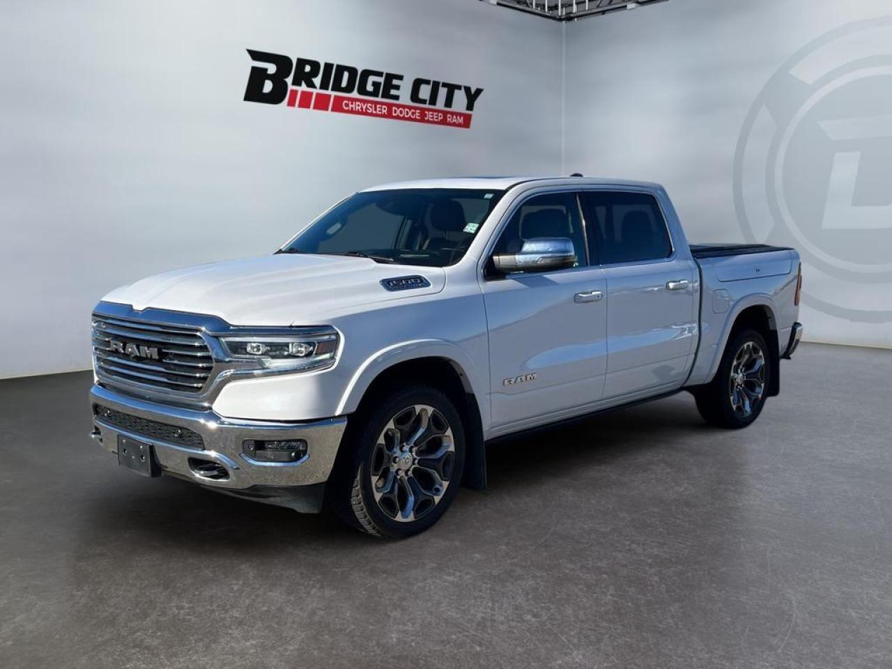 Used 2024 RAM 1500 Limited Longhorn Leather - 3.92 Rear Towing - Panoramic Sunroof - Harman Kardon Sound - Ram Box - 22 Wheels - Bed Utility Pkg for sale in Lethbridge, AB