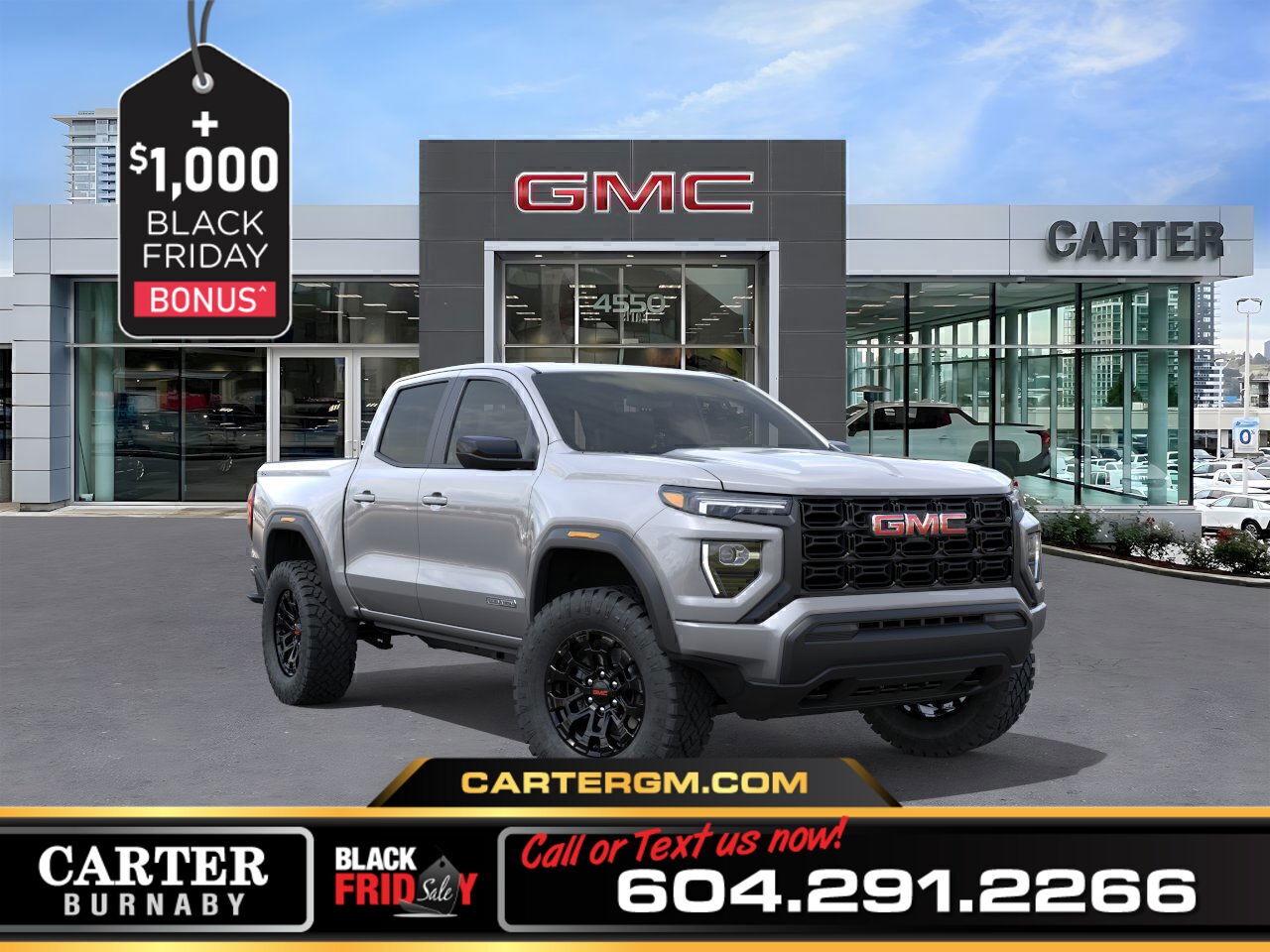 New 2026 GMC Canyon ELEVATION 4WD | 2.7L TURBOMAX ENG/PROGRADE SYSTEM for sale in Burnaby, BC