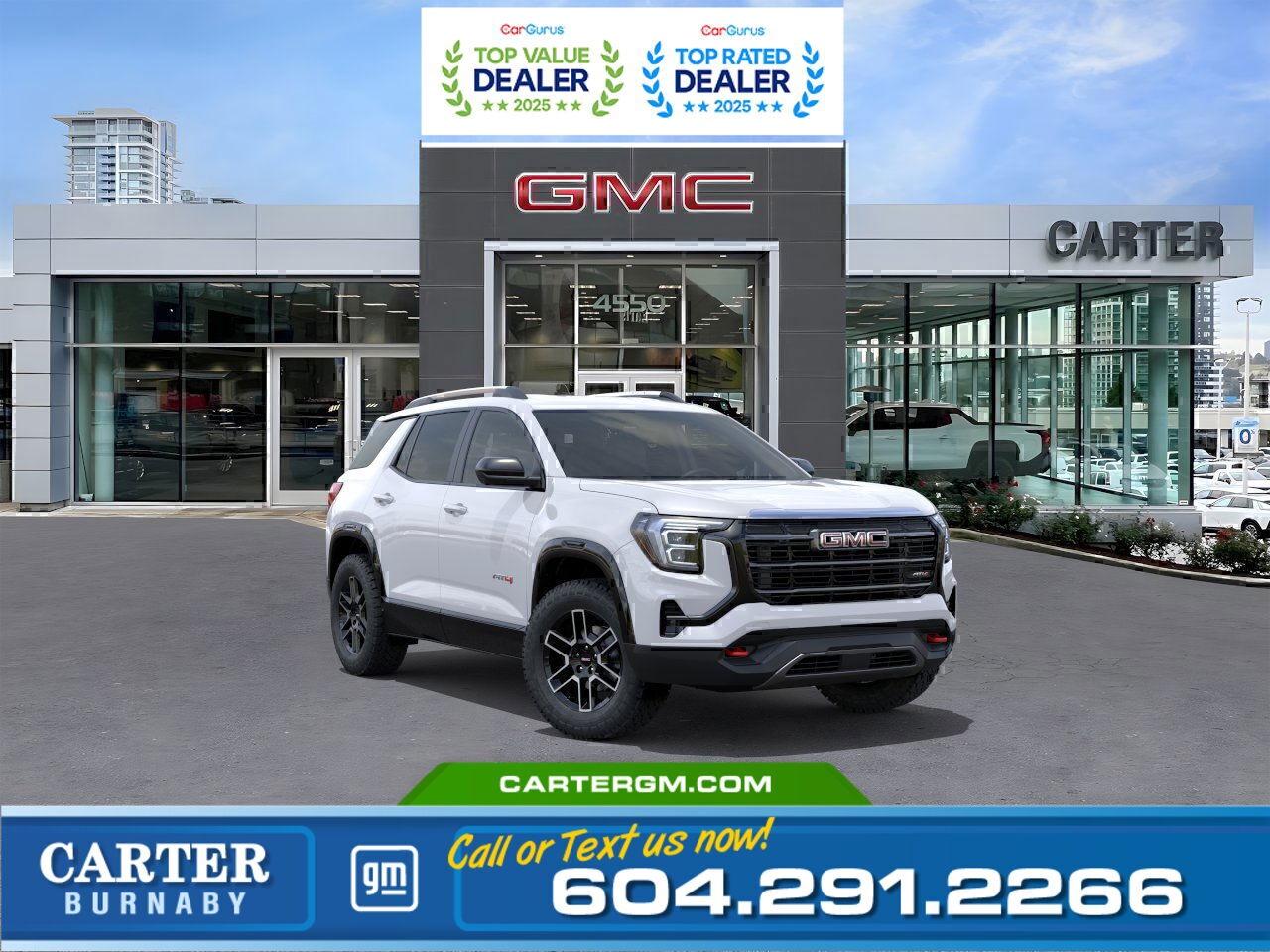 New 2026 GMC Terrain AT4 AWD | HILL DESCENT CTRL/TECHNOLOGY PACKAGE for sale in Burnaby, BC