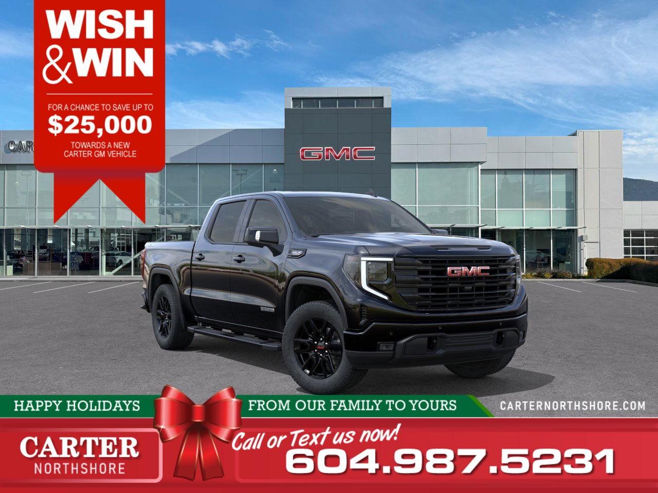 New 2026 GMC Sierra 1500 ELEVATION 4WD | WISH & WIN - SAVE UP TO $25,000! for sale in North Vancouver, BC