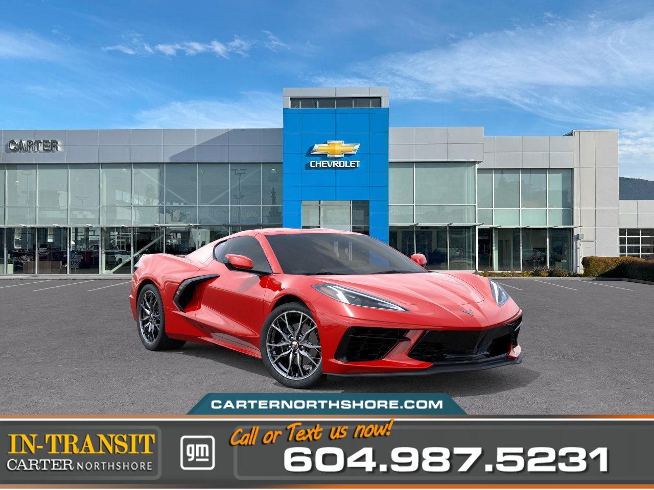 New 2026 Chevrolet Corvette 1LT | Alum Wheels/Limited Slip Diff/HD Cam for sale in North Vancouver, BC