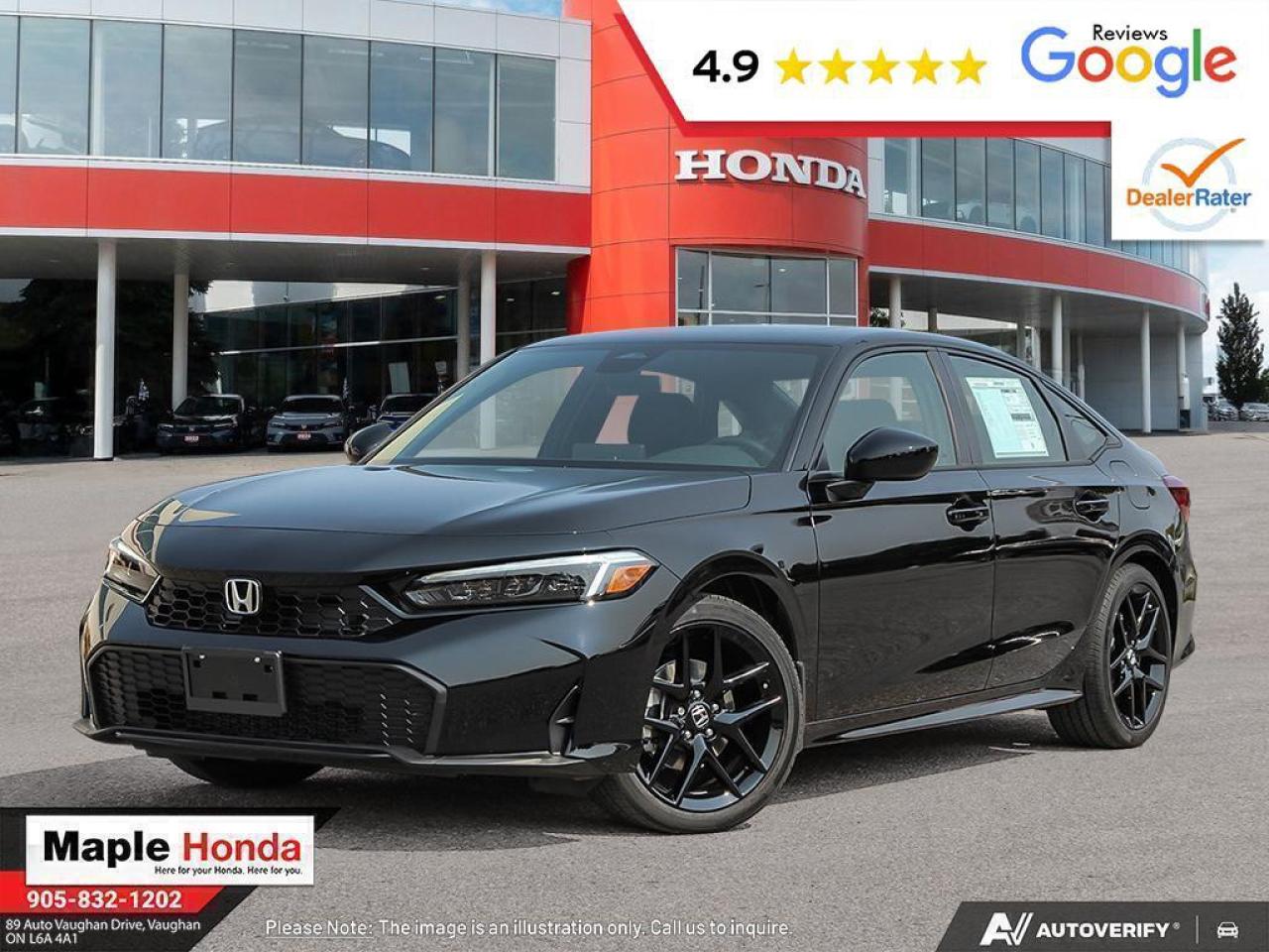 New 2026 Honda Civic Hybrid CIVIC 4D SPORT HYB for sale in Vaughan, ON
