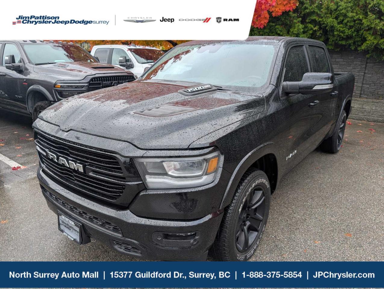 Used 2021 RAM 1500 Laramie 4x4 Crew Cab 5'7  Box DIESEL for sale in Surrey, BC
