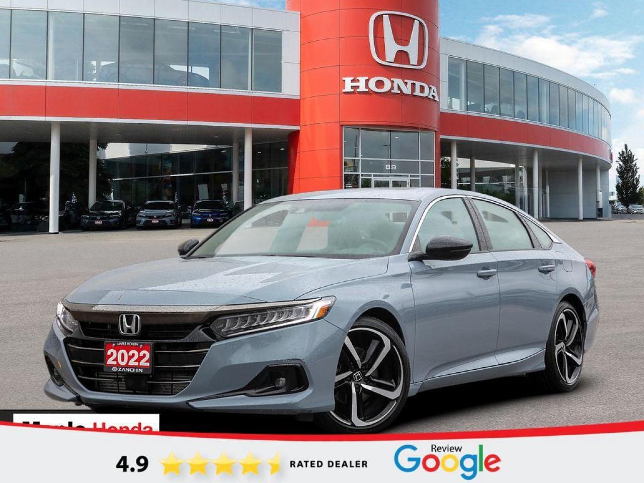 Used 2022 Honda Accord Sedan Sunroof| Heated Seats| Auto Start| Honda Sensing| for sale in Vaughan, ON