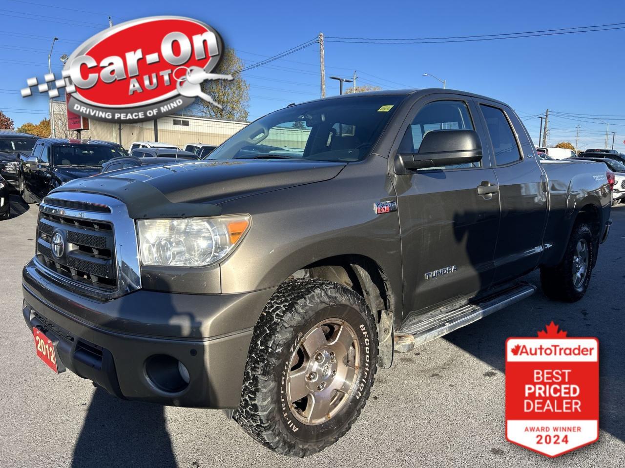 2012 Toyota Tundra TRD OFF-ROAD 4X4 |18IN ALLOYS |TOW PKG | CERTIFIED Photo0