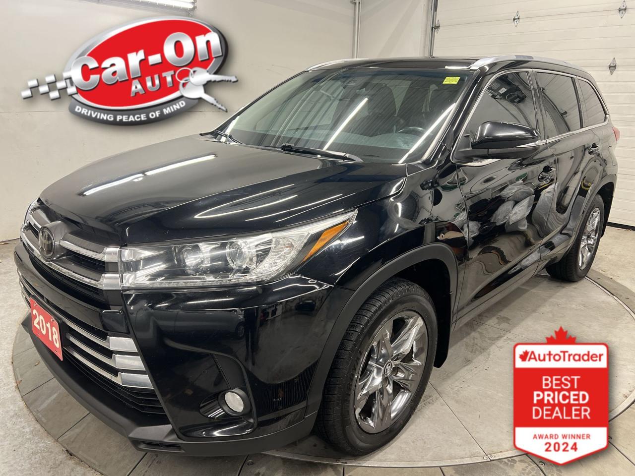 2018 Toyota Highlander LIMITED AWD | 7-PASS | COOLED LEATHER | PANO ROOF Photo0